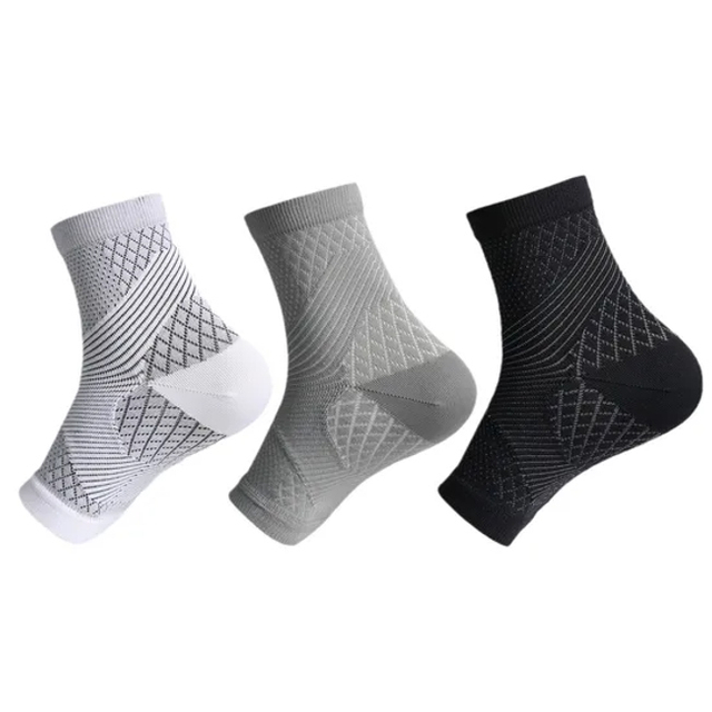 X-Shaped Compression Ankle Socks for Ankle Protection and Comfort