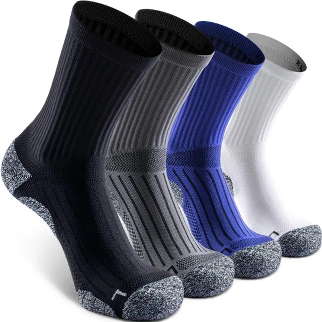 Custom Design Logo Elite Compression Cushion Unisex Breathable Basktball MID-Crew Ankle Socks