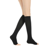 Post Surgical Socks Medical Grade II Ankle-Length Socks with Toe Exposed Medical Leg Sleeve Calf Stocking Women Post Surgery Compression Socks