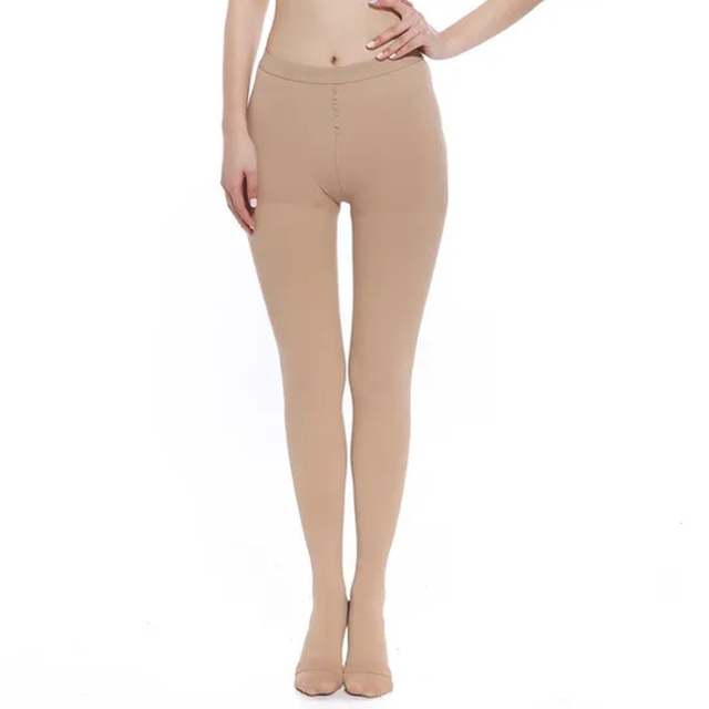 Custom Logo Unisex Medical Stockings Sport Nurse Varicose Veins Compression Stocks Black Complexion Socks for Vericose Veins