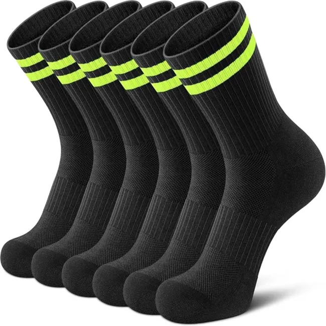 Football Socks Non Slip Extra Long Football Socks Men White Soccer Socks Knee High Athletic Compression Socks