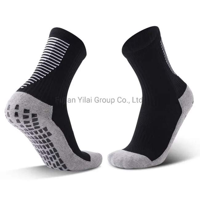 Hot Sale High Elastic Sport Athletic Soccer Football Basketball Compression Socks for Men