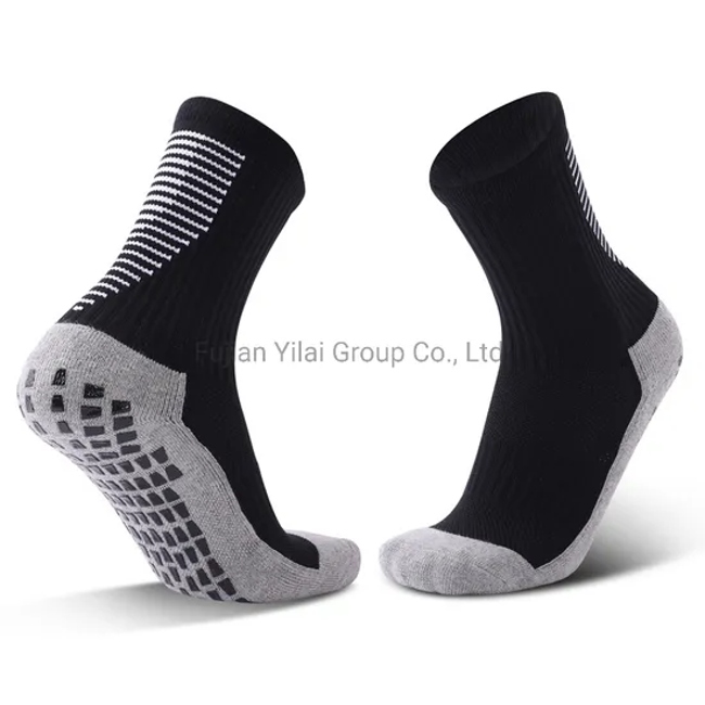Hot Sale High Elastic Sport Athletic Soccer Football Basketball Compression Socks for Men