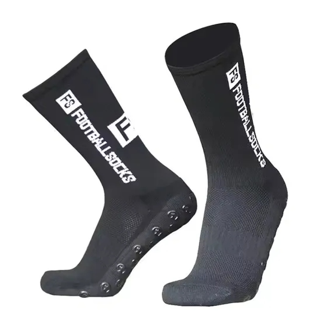 Customized Bottom Compression Anti-Slip Grip Football Short Sports Soccer Socks