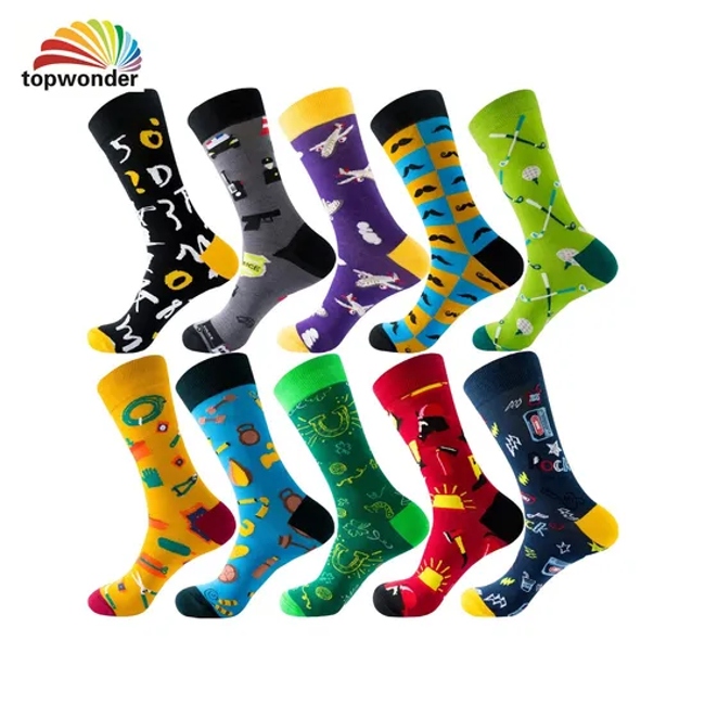 Wholesale and Customize All Designs of Fashion Sock Dress Sock Cotton Sock Crew Sock Knee High Sock in Many Colors, Sizes and Material