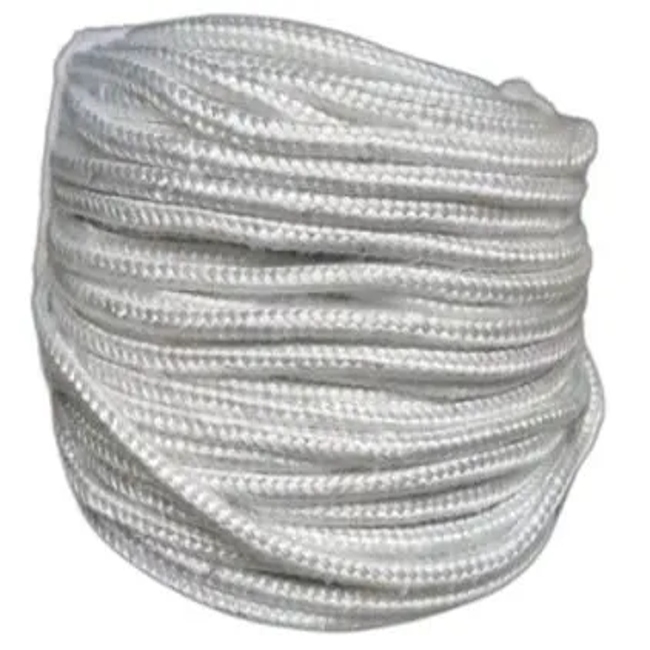 Higher Temperature Range Wholesale Fiberglass Rope Coated Braided Packing with PTFE Dispersion Style Heat & Chemical Resistant PTFE Impregnated