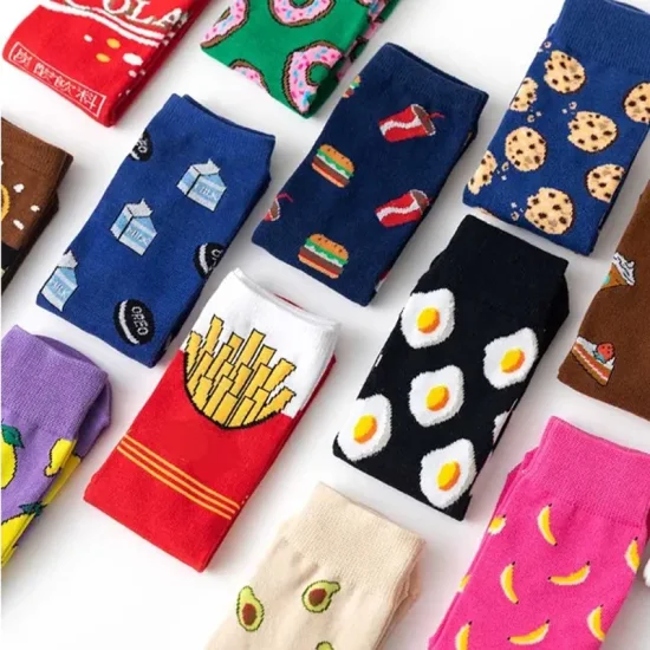 Wholesale Woman Cotton Funny Cute Sock for Women Bulk Wholesale Custom Socks