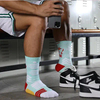 Custom 20-30mmhg Sport Medical Knee High Socks Running Cycling Nurse Football Flag Compression Socks