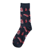 Wholesale Holiday Gift Novelty Socks Men′s Colorful Crazy Xmas Crew Socks Funky Christmas Socks