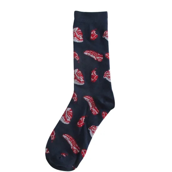 Wholesale Holiday Gift Novelty Socks Men′s Colorful Crazy Xmas Crew Socks Funky Christmas Socks