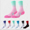 Grid Pattern Elite Training Long Tube High-Top Basketball Socks