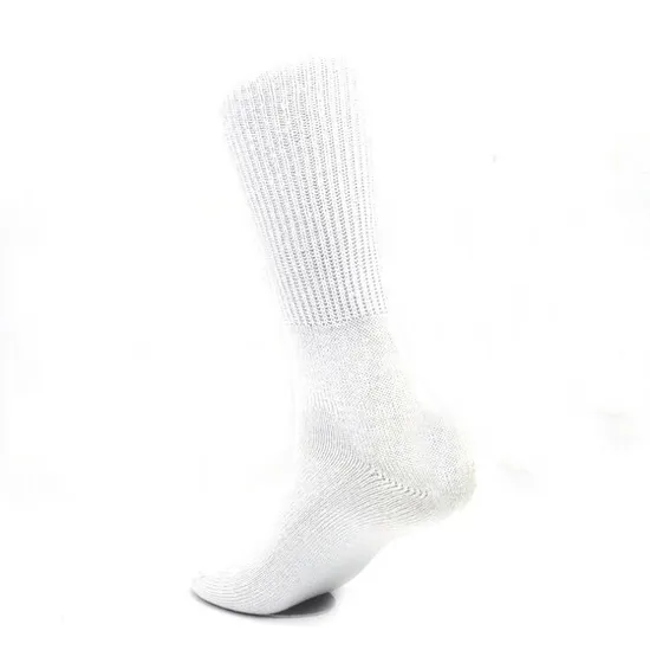 Knitting Flexible and Elastic Protective Long Socks for Patients