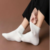 Soft Solid Color Jacquard Ankle Mens Cotton Bamboo Business Basic Socks Factory