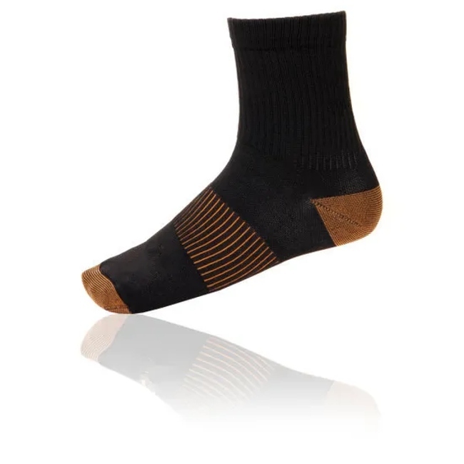 Antibacterial Deodorant Knee Copper Compression Long Socks, Long Copper-Infused Compression Socks for Male