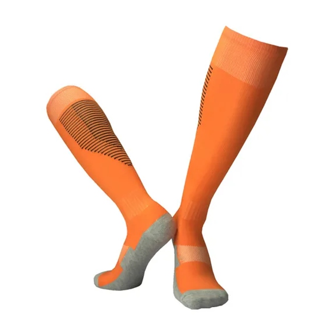 Premium Kids Soccer Socks - Stylish High Cylinder Designs for Autumn Winter