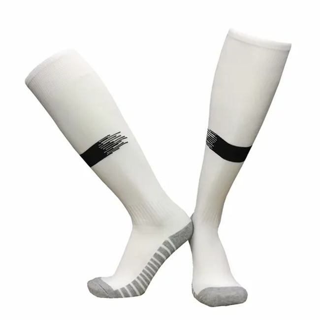 151-C017# Long Anti-Slip Football Training Socks for Men