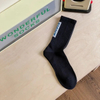 Power Club Unisex Performance Athletic Winter Black Sports Gym Compression Ribbed Tube Organic Cotton Socks for Men Large Size