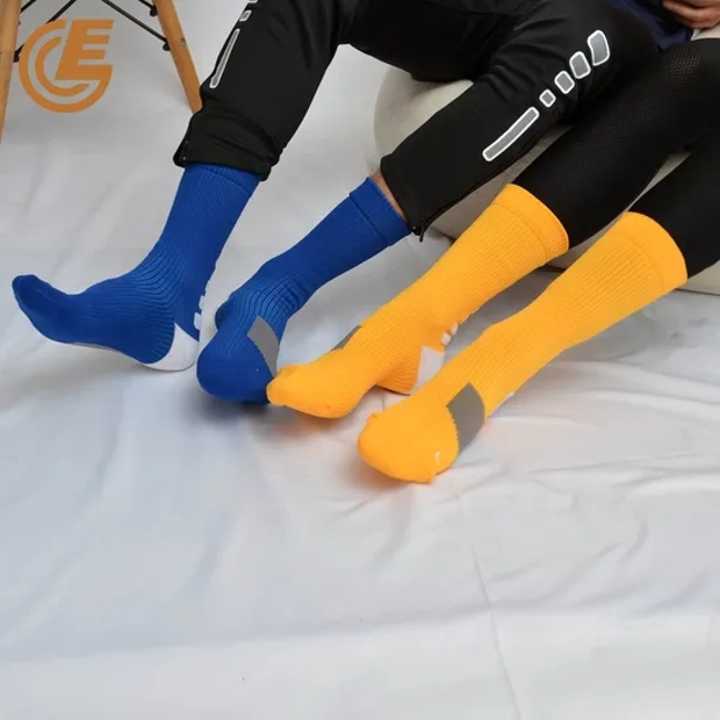 Custom High Quality Elasticity Anti-Slip Athletic Basketball Running Ankle Compression Socks
