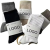 Custom Logo Wholesale Solid Color Knee High Rugby Football Socks