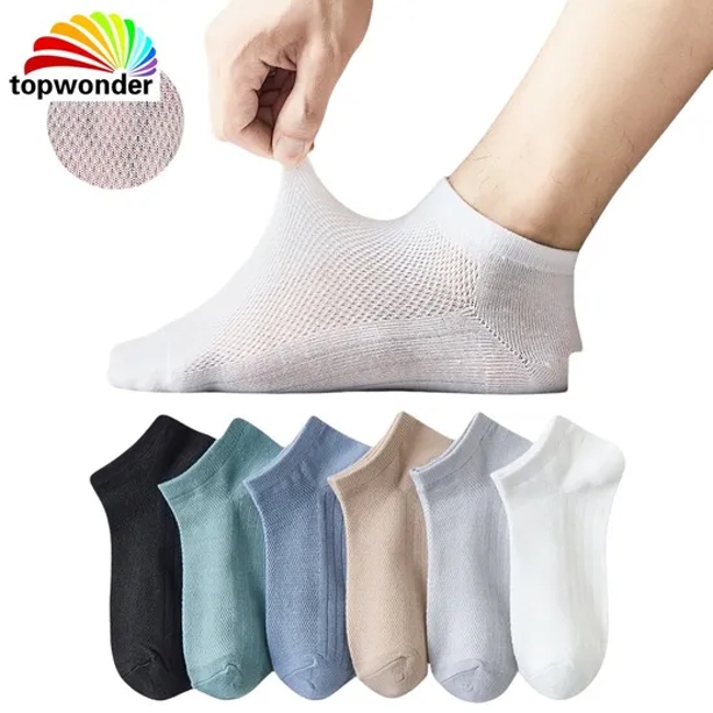 Customize All Colors of Summer Sock Mesh Sock Boat Sock Men′s Boat Sock in Many Colors, Sizes and Material