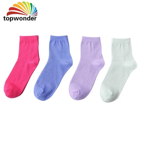 Customize All Colors of Plain Sock Basic Sock Ankle Sock in Many Colors, Sizes and Material
