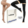 Design Sports Custom Logo OEM Customized 100% Cotton Manufacturers Fashion Women Compression Socks