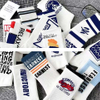 Wholesale Funny women girl fashion crew cotton design socks