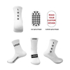 Sports Soccer Compression Custom Grips Design Athletic Football Non Slip Cotton Nylon Unisex Men Children Women Yoga Pilates Anti-Slip Grip Crew Sock