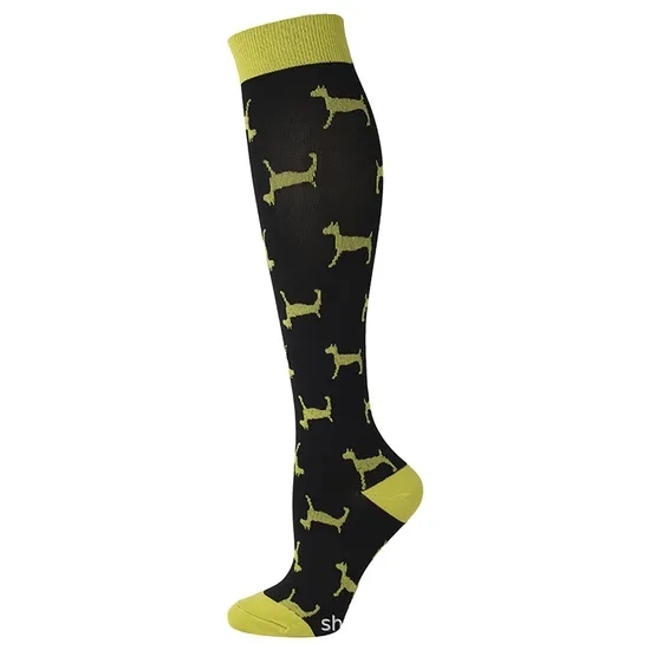 Comfortable Compression Socks Custom Your Logo Standard Summer Autumn Sports Men and Women Athletic Socks