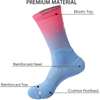 Factory OEM Rainbow Designs Basketball Socks Mens Athletic Compression Crew Ankle Socks for Basketball Running