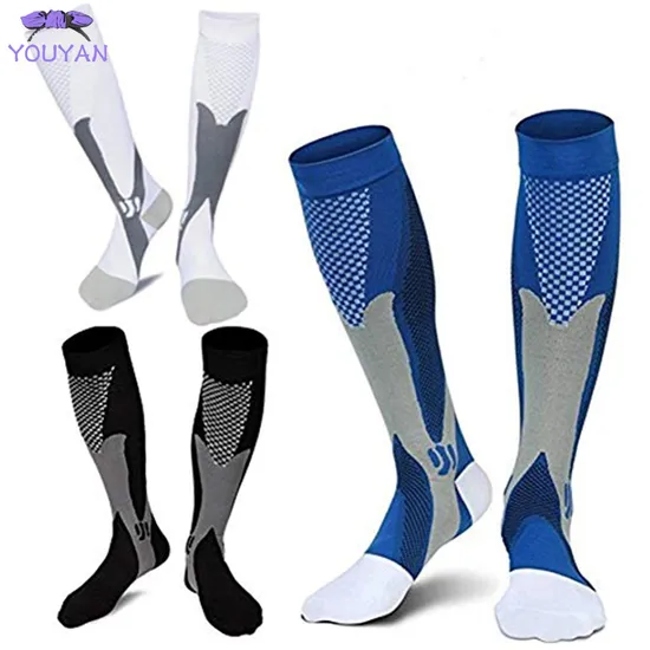 Compression Socks Men Women Running Athletic Medical Pregnancy Nursing Outdoor Travel Football Breathable Adult Sports Socks