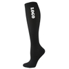 Colorful Hip Hop Compression Knee High Socks for Street Wear and Outdoor Activity for Fashionable Boy Man Girl Woman