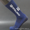 Custom Made Terry Bottom Compression Socks Athletic Anti-Slip Grip Football Socks Short Sports Soccer Socks