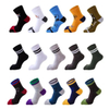 Good Quality Soprts Custom Logo Comfortable Compression Fashion 5 Toe Crew Socks Five Toe Finger Socks