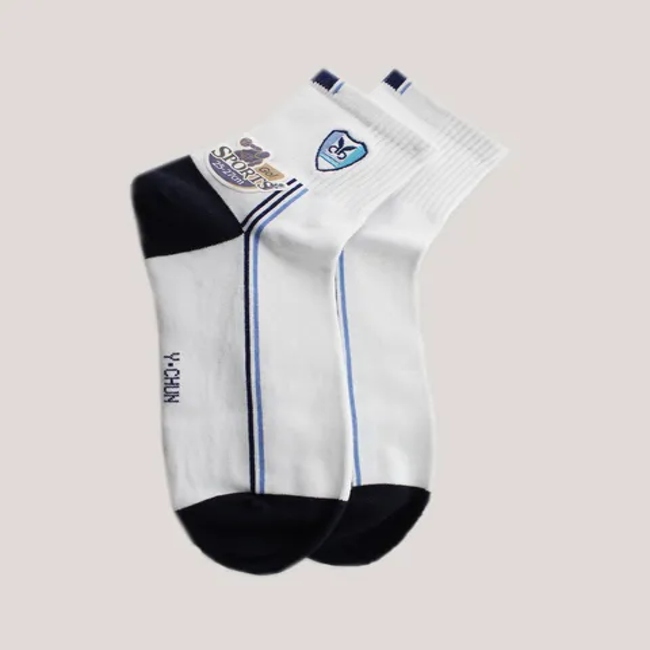 Custom Logo Men Anti Bacterial Compression Running Socks Sport Socks