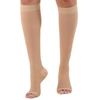 Best Quality Firm Support Nylon Gradient Footless Compression Thigh High Stockings Socks