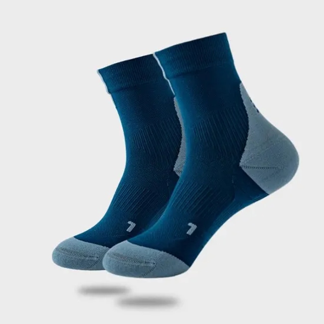 Custom Logo Nylon Compression Calcetines Football Athletic Sports Socks Manufacturers Customized Man Cotton Cycling Sports Socks