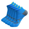 Custom Men Cotton Cushion Compression Running Ankle Crew Sports Socks