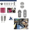 Custom Logo Grip Barre Trampoline Grip Non Slip Yoga Socks Compression Crew Brand Pilates Socks
