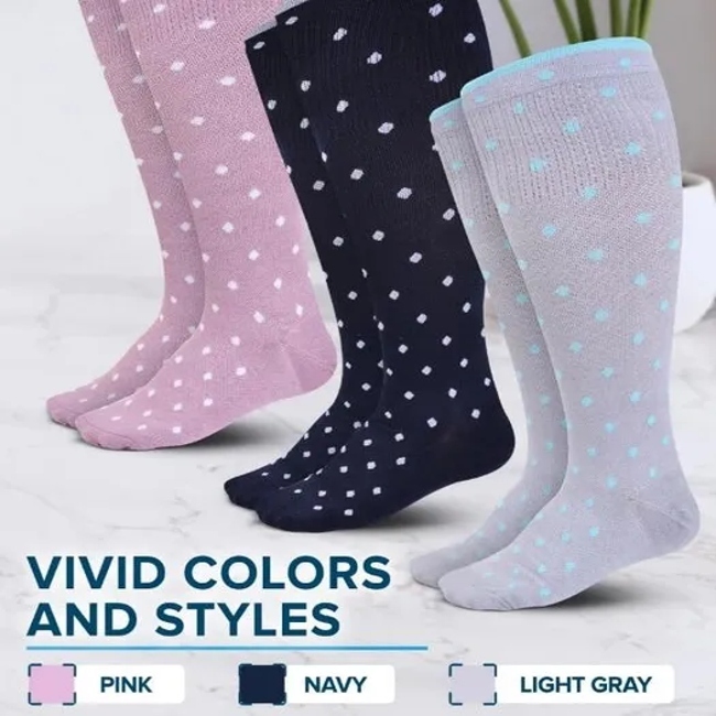Color Plus Size Large Medical Compression Socks
