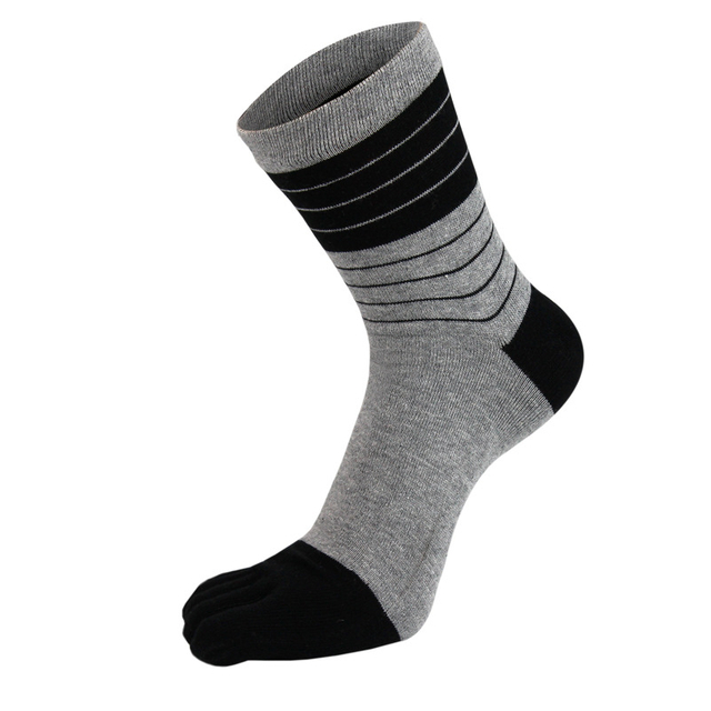 personal use New Five Finger Socks For Man Combed Breathable Colorful Cotton Sweat Deodorant Antibacterial Fashion Sport Socks 