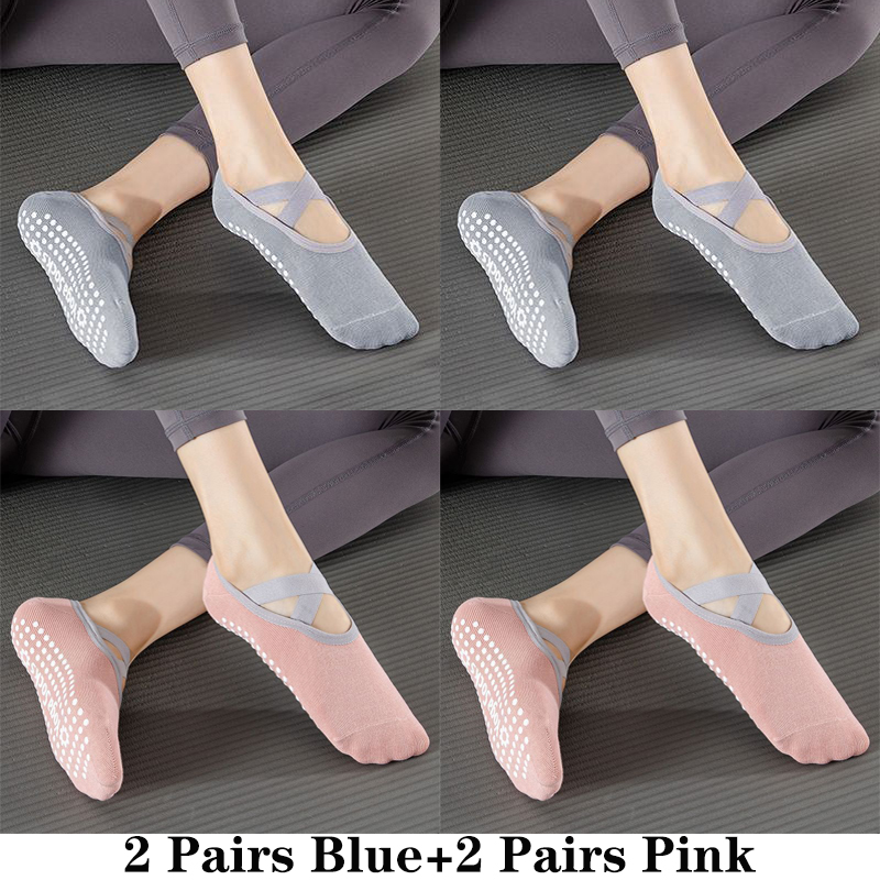 low-cost products New Yoga Socks Ladies Ballet Dance Sports Socks for Fitness Gym Women High Quality Pilates Socks Quick-Dry 