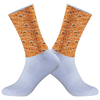 custom printing Socks Cotton Yoga Bandage Non-Slip for Grips Women Sock Ideal Five Toe Socks for Pilates Pure Ballet Dance 