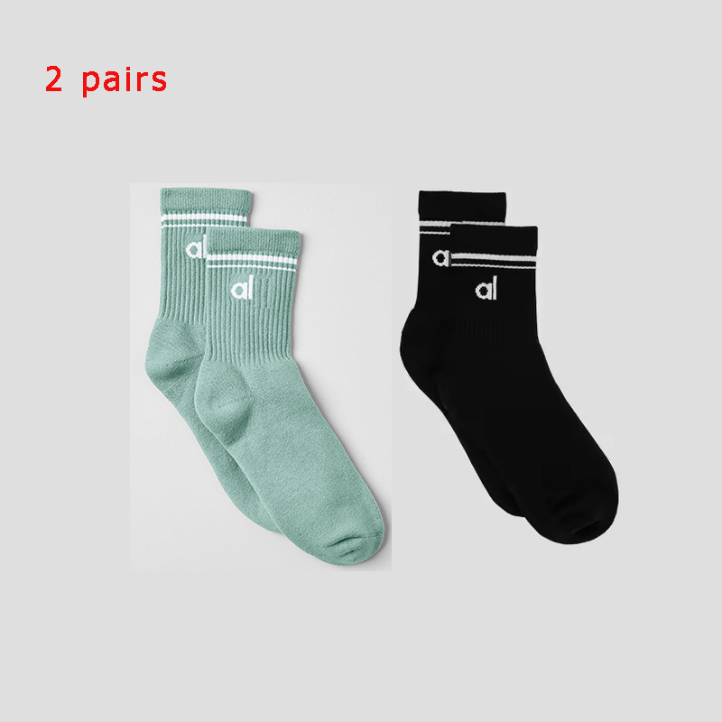 e-commerce ready A * yoga meias femininas yoga esportes meias casuais algodão meias esportivas sazonal unisex preto e branco 