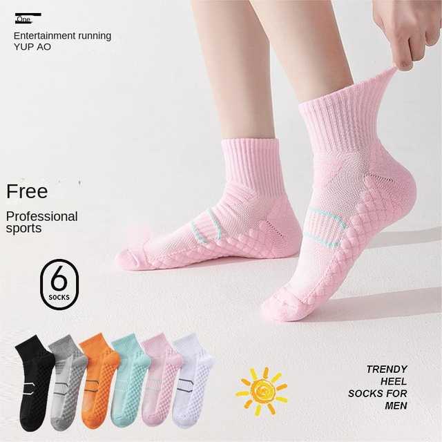 Hot Product Professional running socks, men's and women's cycling basketball training, thickened anti slip, sweat 