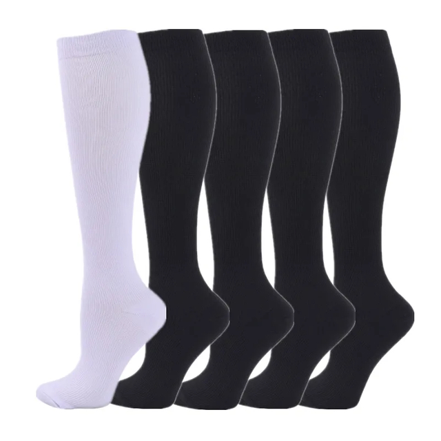 efficient purchasing Compression Socks Men Running Sport Socks Knee High mmHg Medical Edema Varicose Veins Women Compression 