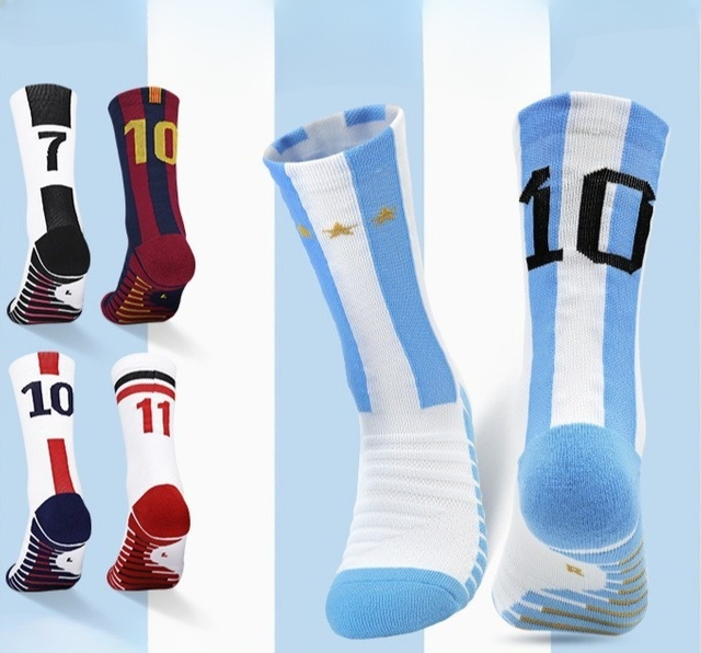 supply chain partner Football Socks For Football Stars Men's Special Anti Slip Thick Towel Bottom Midsole Practical Sweat 