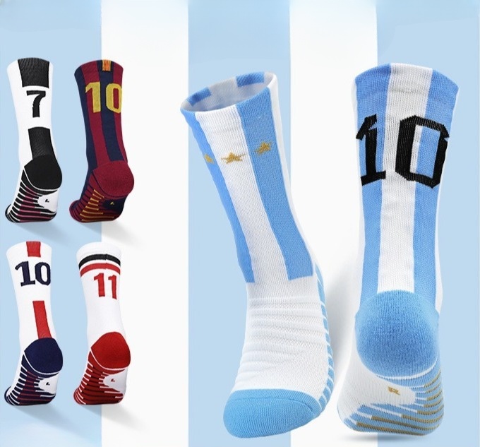 supply chain partner Football Socks For Football Stars Men's Special Anti Slip Thick Towel Bottom Midsole Practical Sweat 