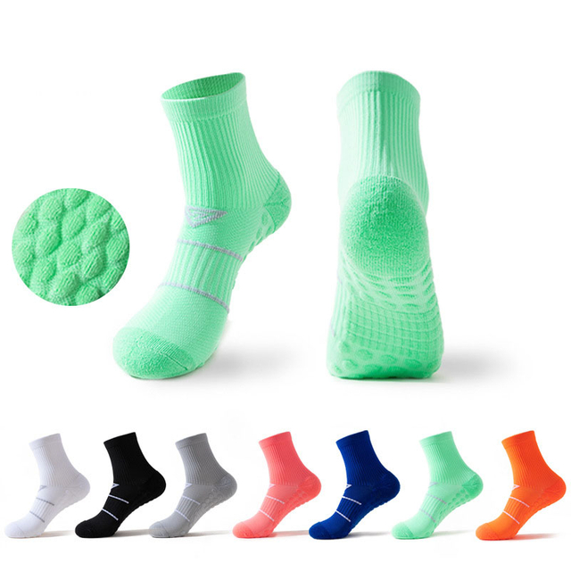 data protection Men Sports Quarter Socks Performance Colorful Athletic Cushion Breathable Marathon Running Basketball Four 