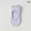 personalize Women Pilates Socks Backless Anti-Slip Breathable Yoga Ankle Ladies Ballet Dance Sports For Fitness 
